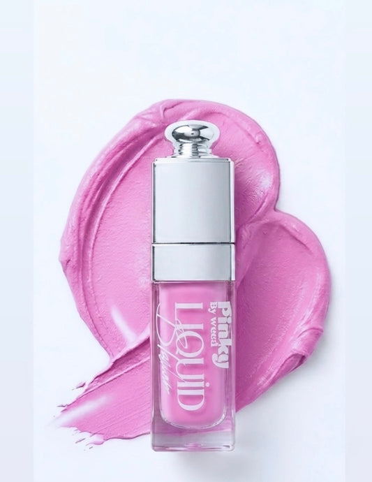 Tinted pink Liquid blusher
