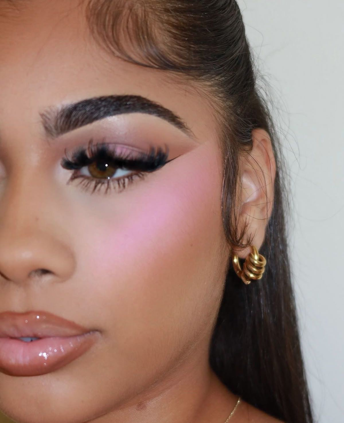 Milky pink Liquid blusher