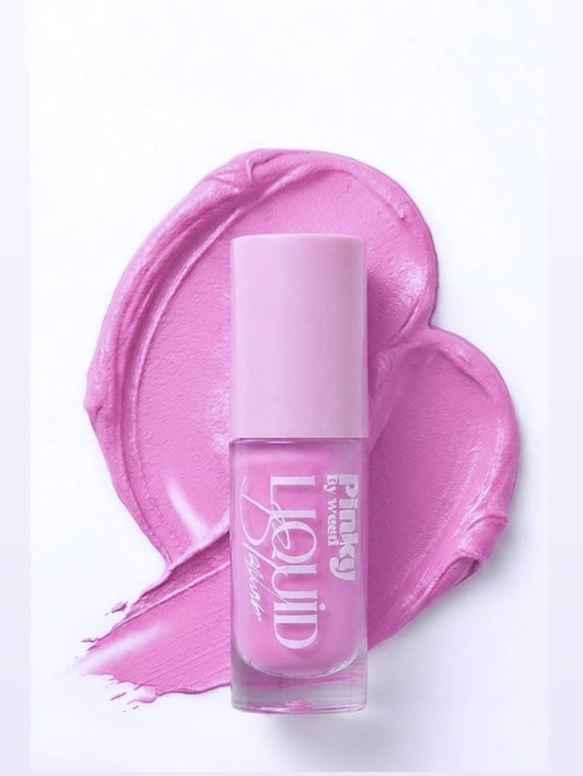 Tinted pink Liquid blusher